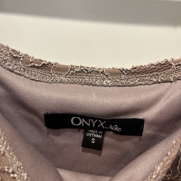Onyx nite sequin tank - Picture 4 of 6